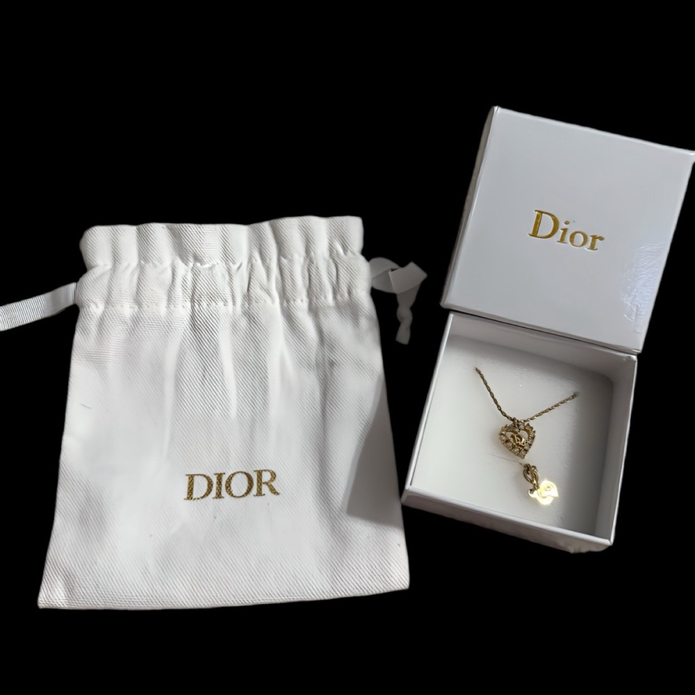 Authentic Dior Gold Pendant Necklace - Picture 3 of 6